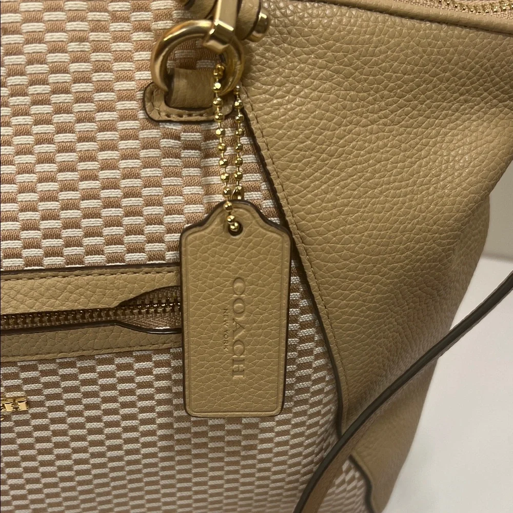 COACH  LEGACY JACQUARD PRAIRIE SATCHEL/CROSSBODY - Picture 3 of 10